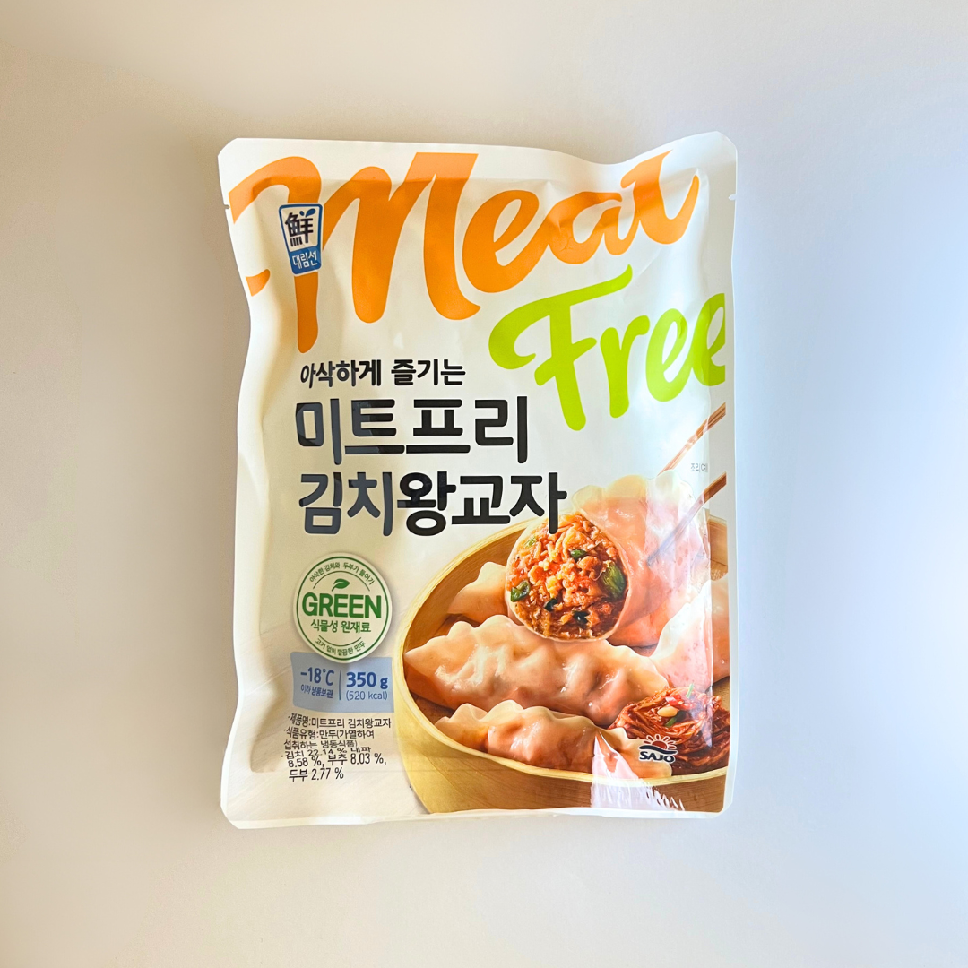 대림 미트프리 김치왕교자 350G(DL Meat Free Kimchi Dumpling 350G)