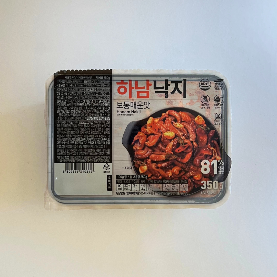 하남 낙지 보통매운맛 350G(HN Stir Fried Baby Octopus Mild 350G)