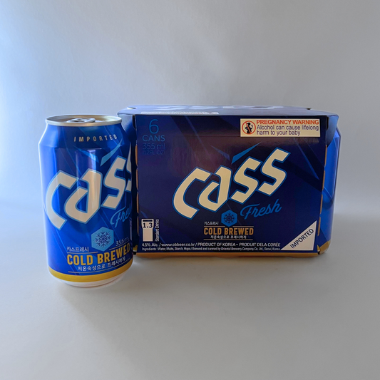 카스 캔 맥주 355ml*6(Cass Lager Beer Can 355ml*6)[MULTI]