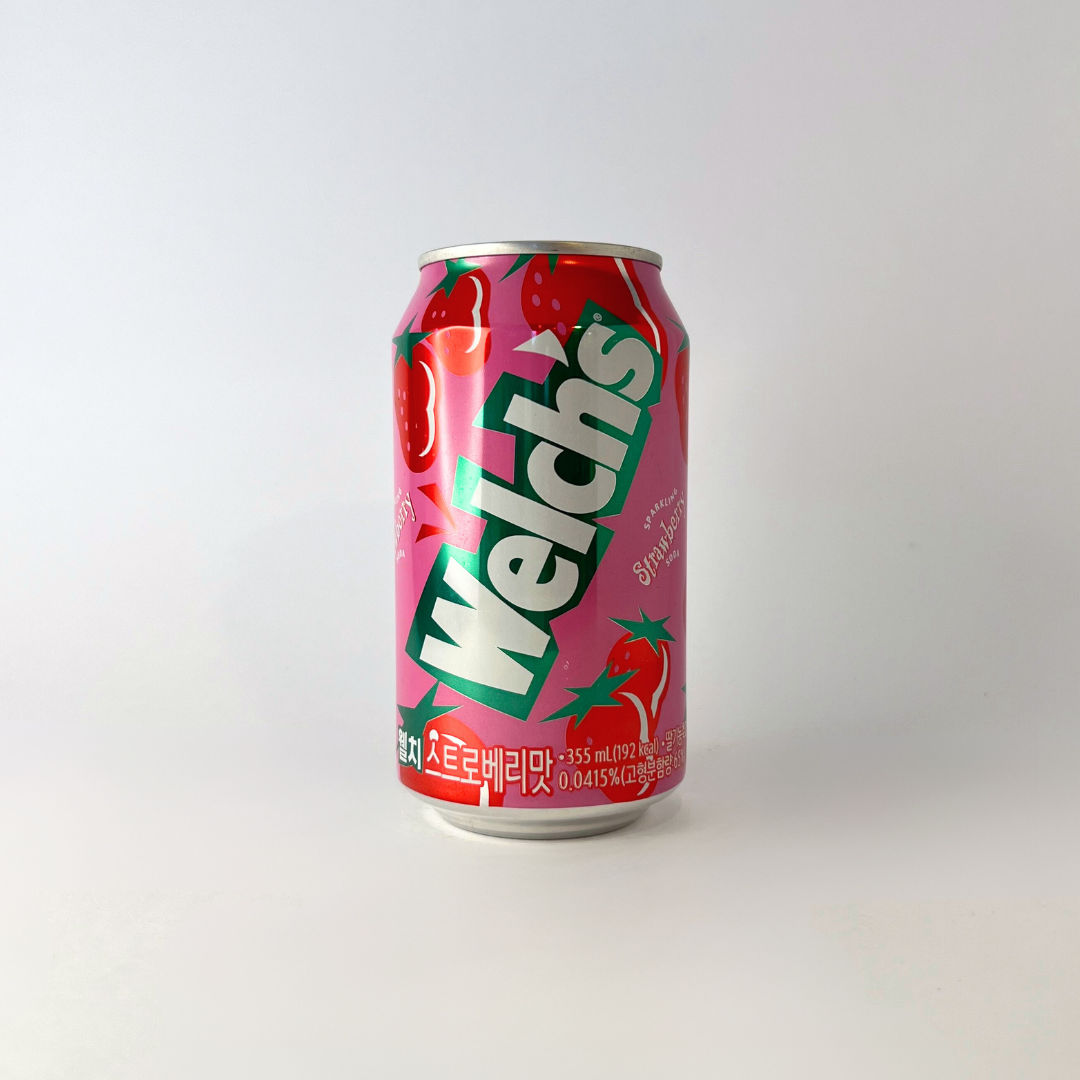 농심 웰치스 딸기 355ml(NS Welchs Strawberry 355ml)