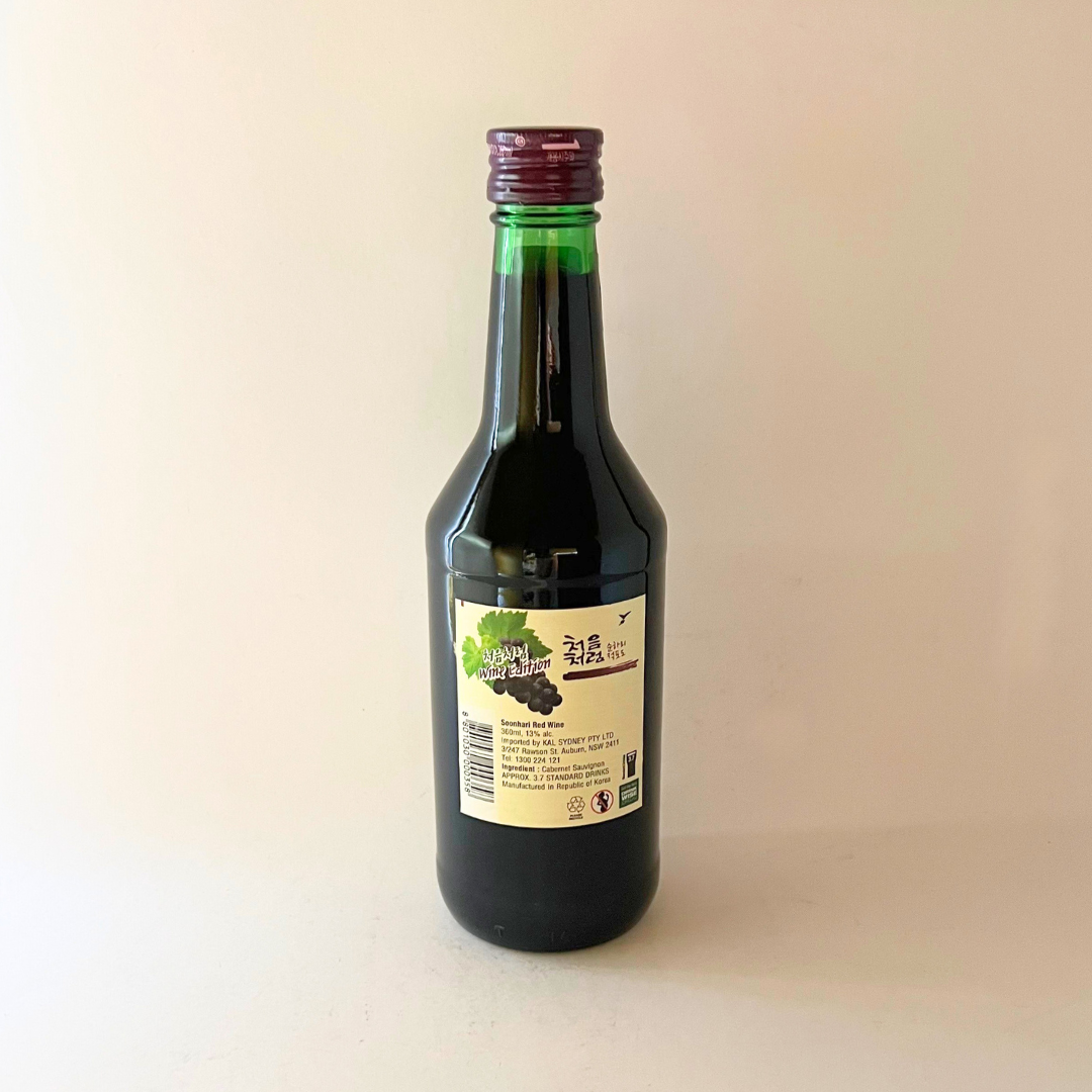 처음처럼 레드와인 360ml(CC Red Wine Soju 360ml)