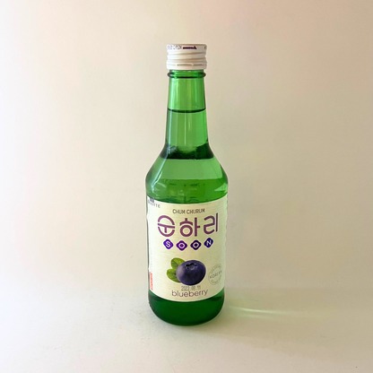 처음처럼 순하리 블루베리 360ml(CC Soonhari Blueberry Soju 360ml)