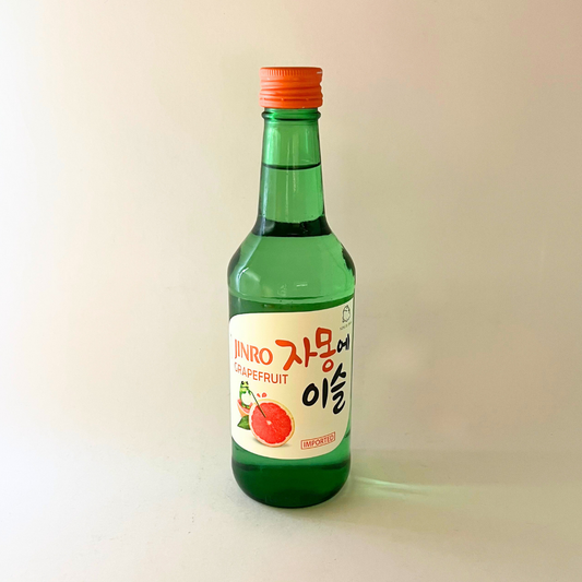 진로 참이슬 자몽 360ml(JR Chamisul Grapefruit Soju 360ml)