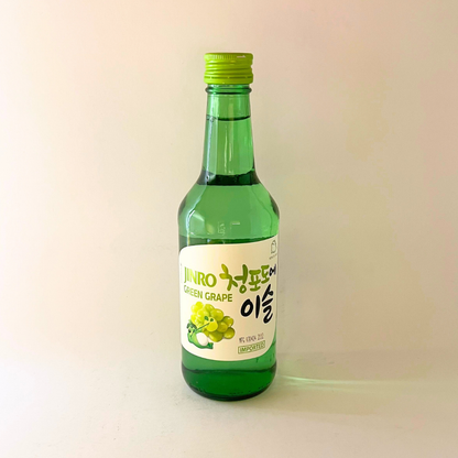 진로 참슬 청포도 360ml(JR Chamisul 青葡萄烧酒 360ml)