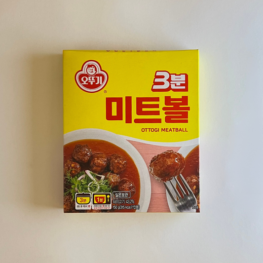 오뚜기 3분 미트볼 150g(OTG 3min 肉丸 150g)