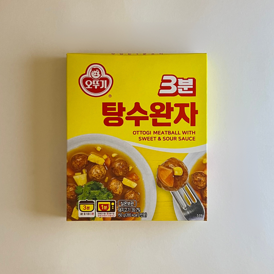 오뚜기 3분 탕수완자 150g(OTG 3min Meatball With Sweet&Sour Sauce 150g)