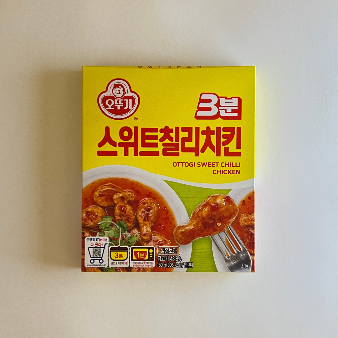 오뚜기 3분 스위트칠리치킨 150g(OTG 3mins Sweet Chilli Chicken 150g)