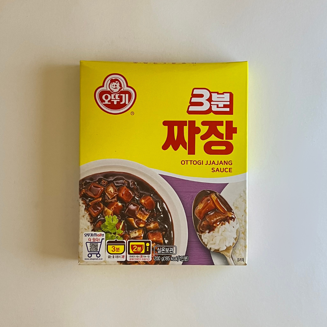 오뚜기 3분 짜장 200g(OTG 3min 黑豆酱炸酱 200g)