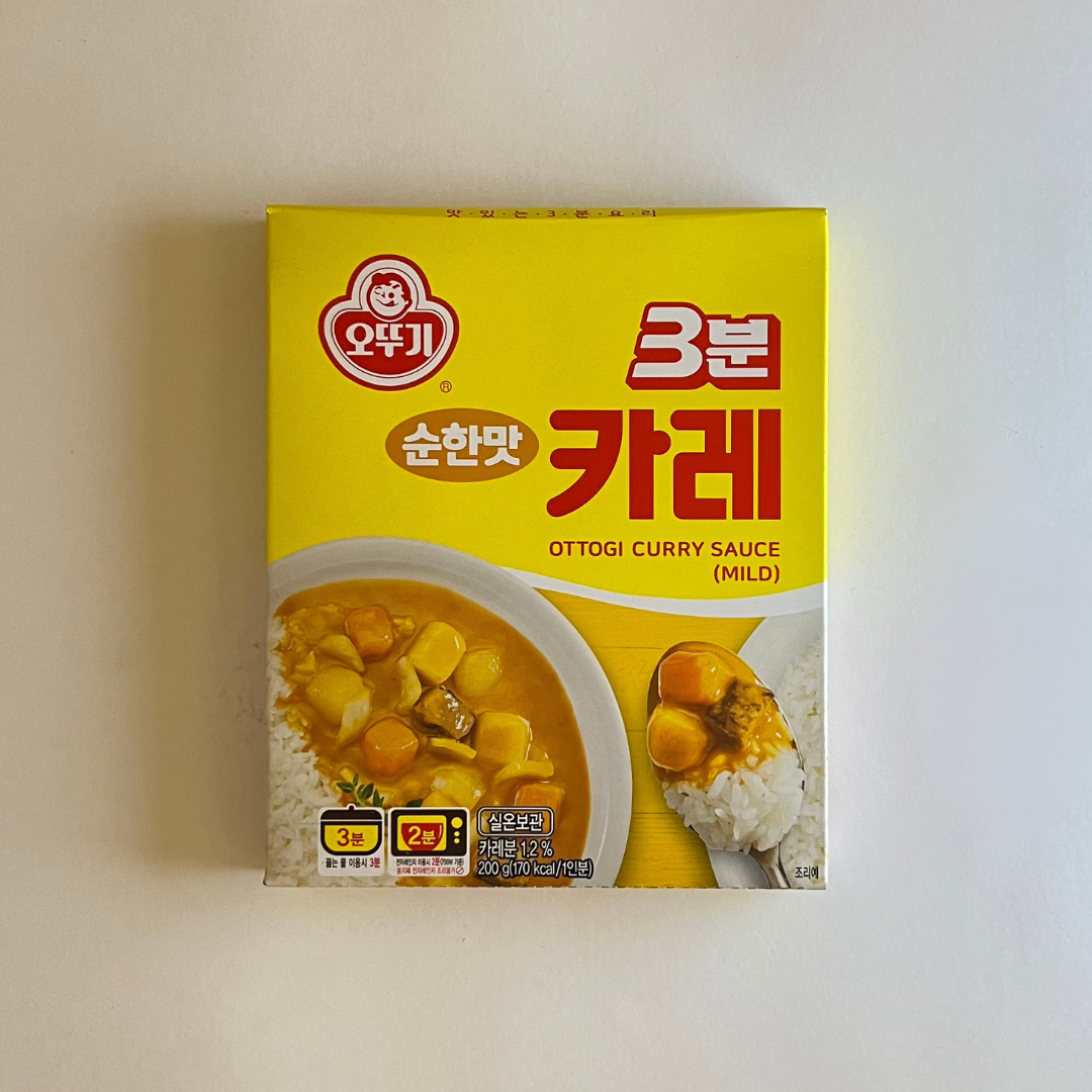 오뚜기 3분 카레 순한맛 200g(OTG 3min Curry Mild 200g)