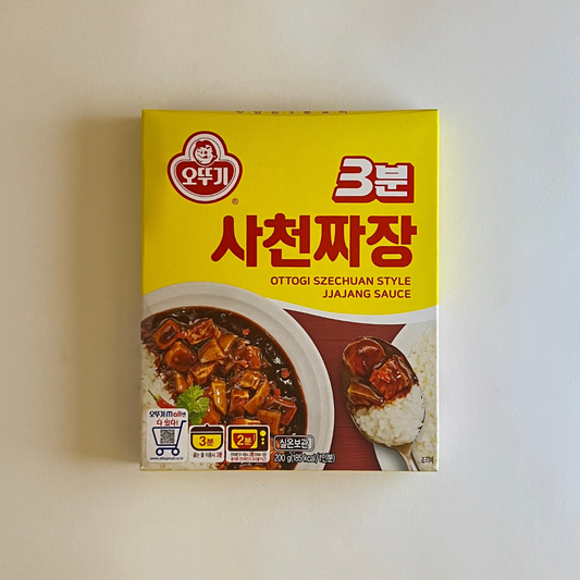 오뚜기 3분 사천짜장 200g(OTG 3min 辣豆酱炸酱 200g)