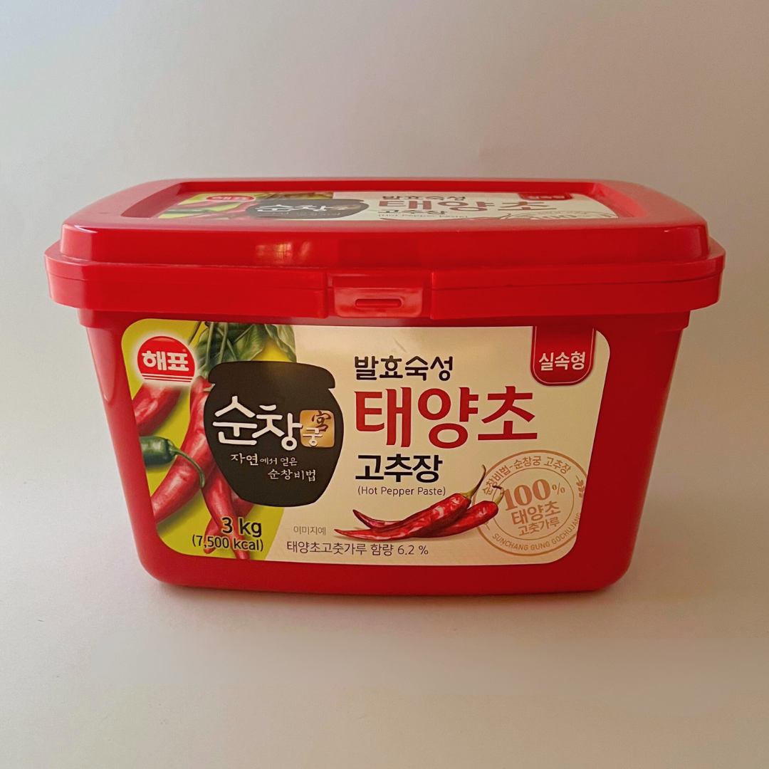 해표 순창궁 태양초 찰고추장 3kg(HP 辣椒酱 3kg)