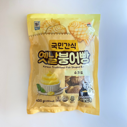 대림 붕어빵 슈크림 400G(DL鱼形蛋糕奶冻400G)