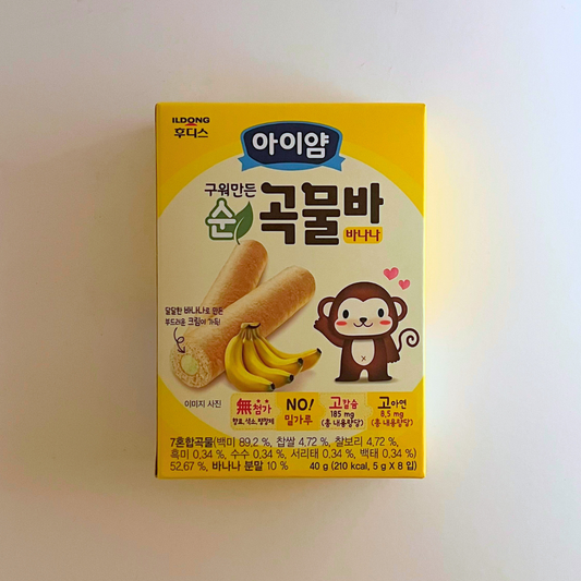 일동후디스 아이얌 구워만든 순곡물바 바나나 40G(IDF Grain Bar Banana 40G)