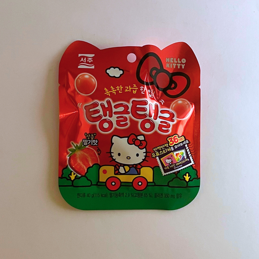 서주 탱글젤리 헬로키티 스트로베리 40G(SJ Plump Jelly Hello Kitty Strawberry 40G)