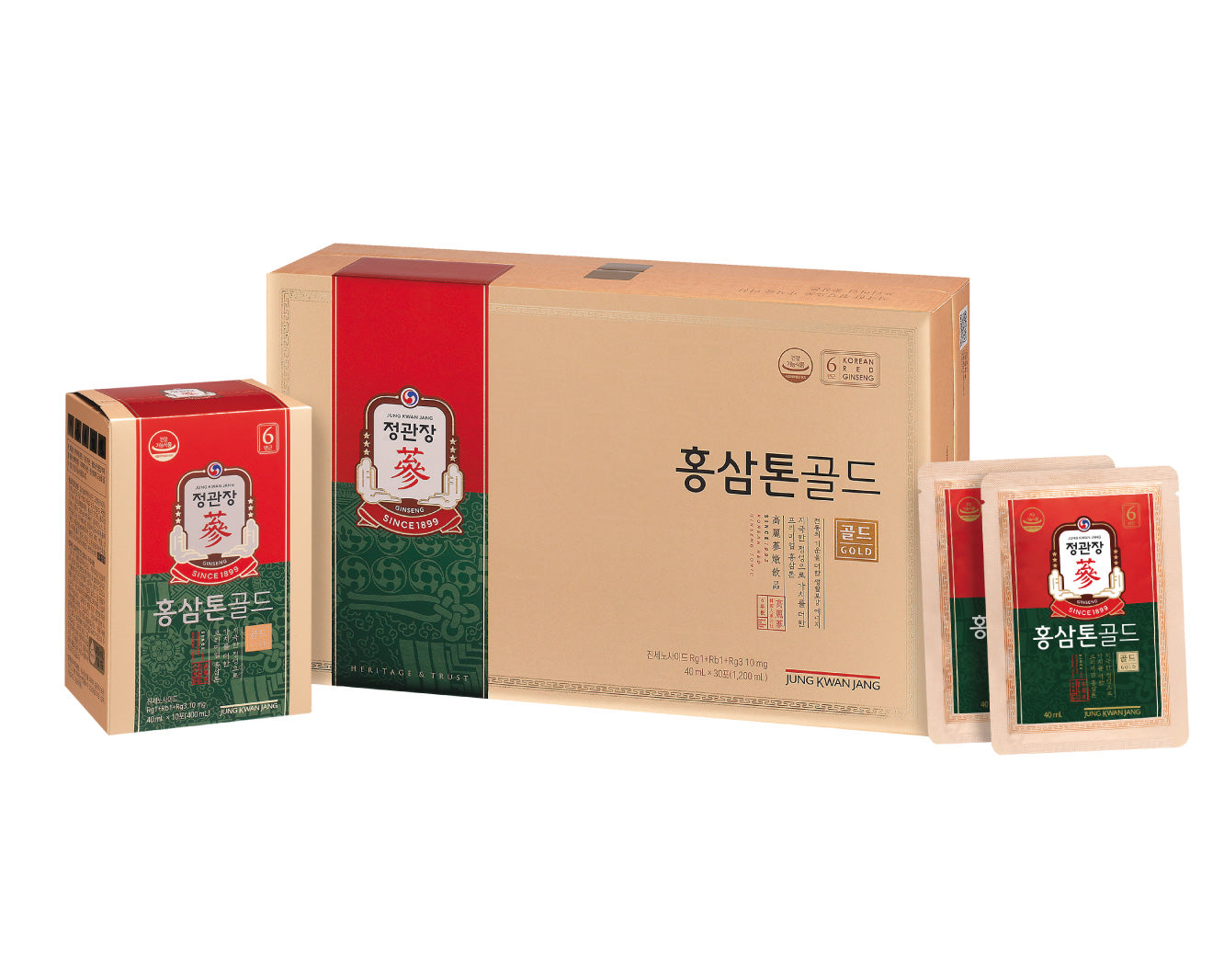 정관장 홍삼톤 골드* 40ml*30(KGC Korean Red Ginseng Tonic Gold* 40ml*30)