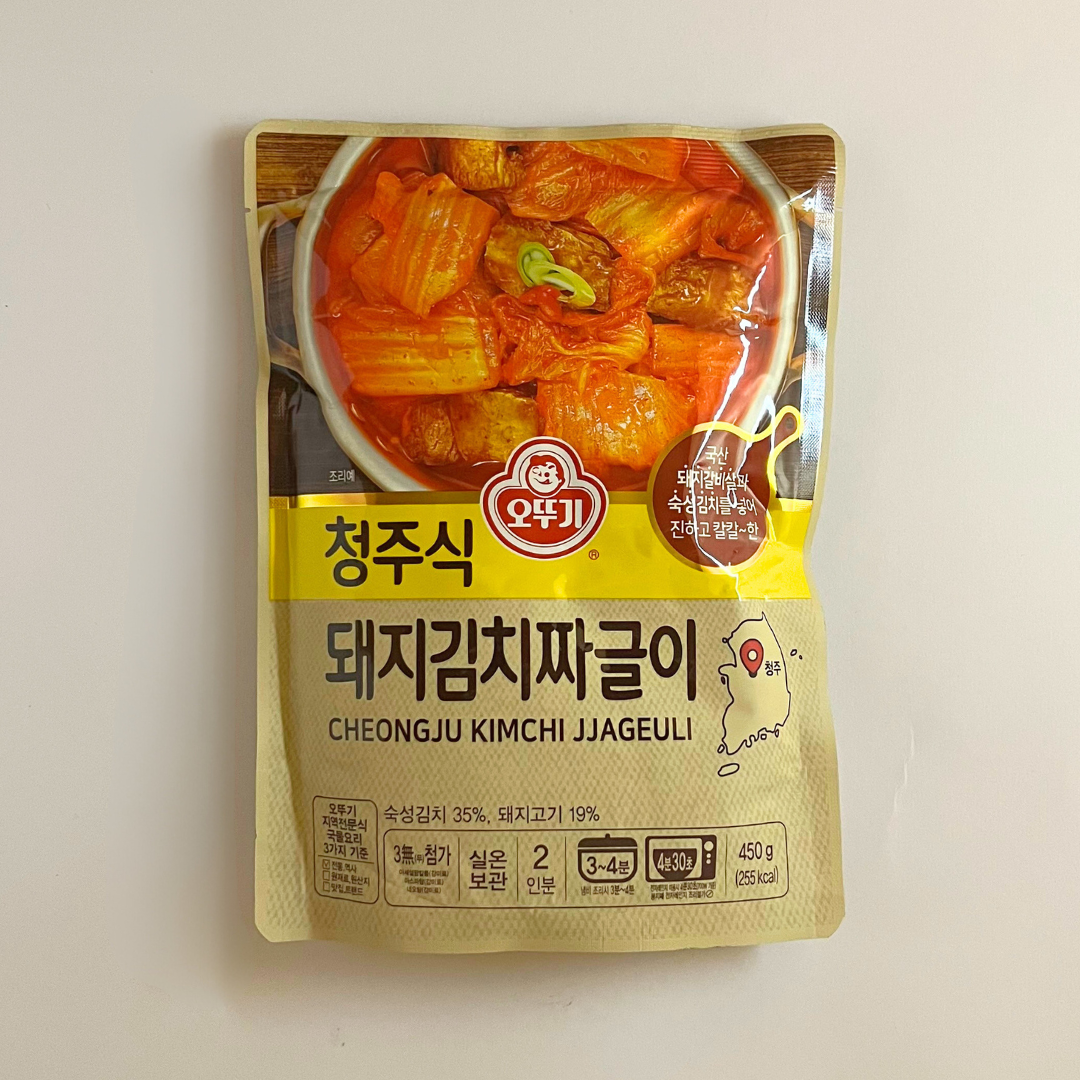 오뚜기 청주식 돼지김치짜글이 450G(OTG CHEONGJU KIMCHI JJAGEULI 450G)