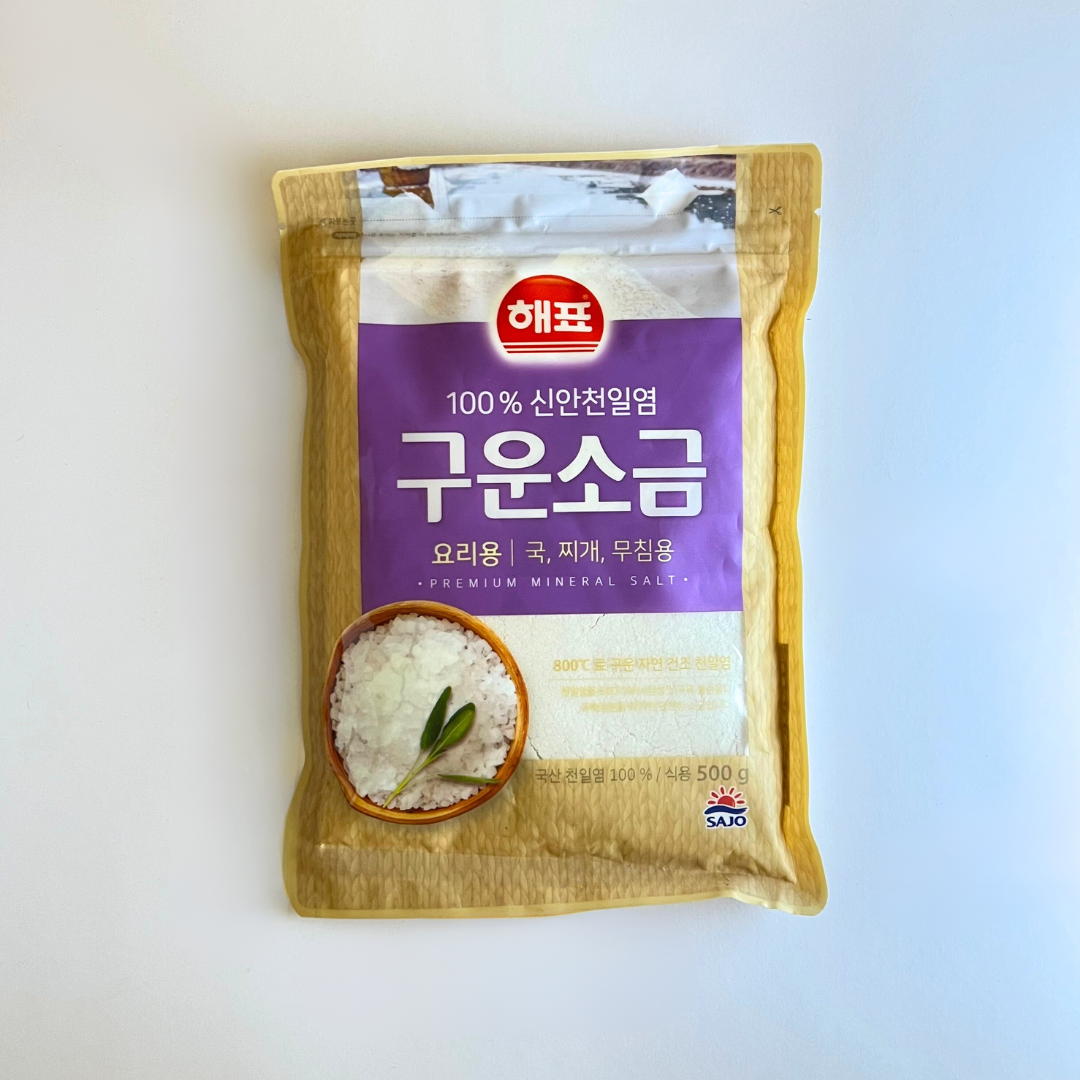 해표 구운 소금 500G(HP 烤盐 500G)