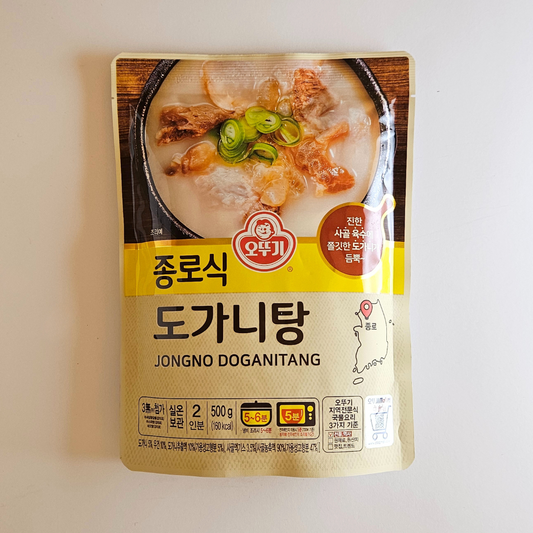 오뚜기 도가니탕 종로식 500G(OTG Jong-Ro Beef Knuckle Soup 500G)