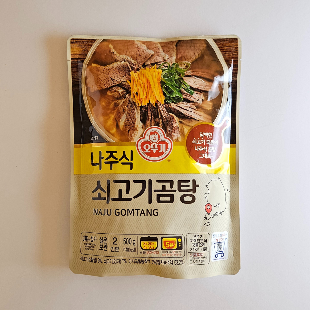 오뚜기 나주식 쇠고기 곰탕 500G(OTG NAJU GOMTANG (牛肉汤) 500G)