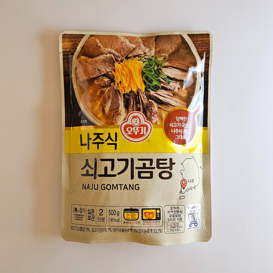 오뚜기 나주식 쇠고기 곰탕 500G(OTG NAJU GOMTANG (BEEF SOUP) 500G)