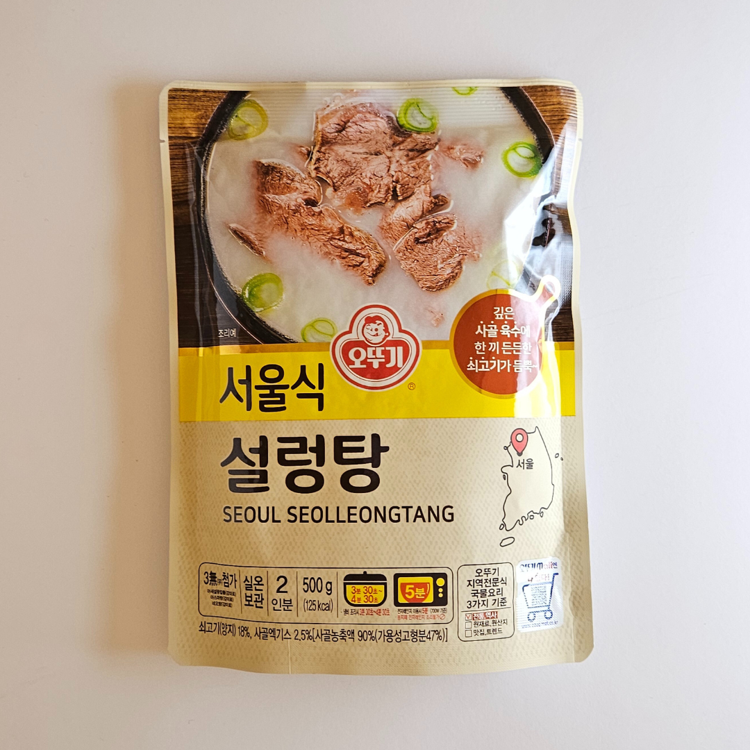 오뚜기 설렁탕 서울식 500G(OTG首尔牛骨汤500G)