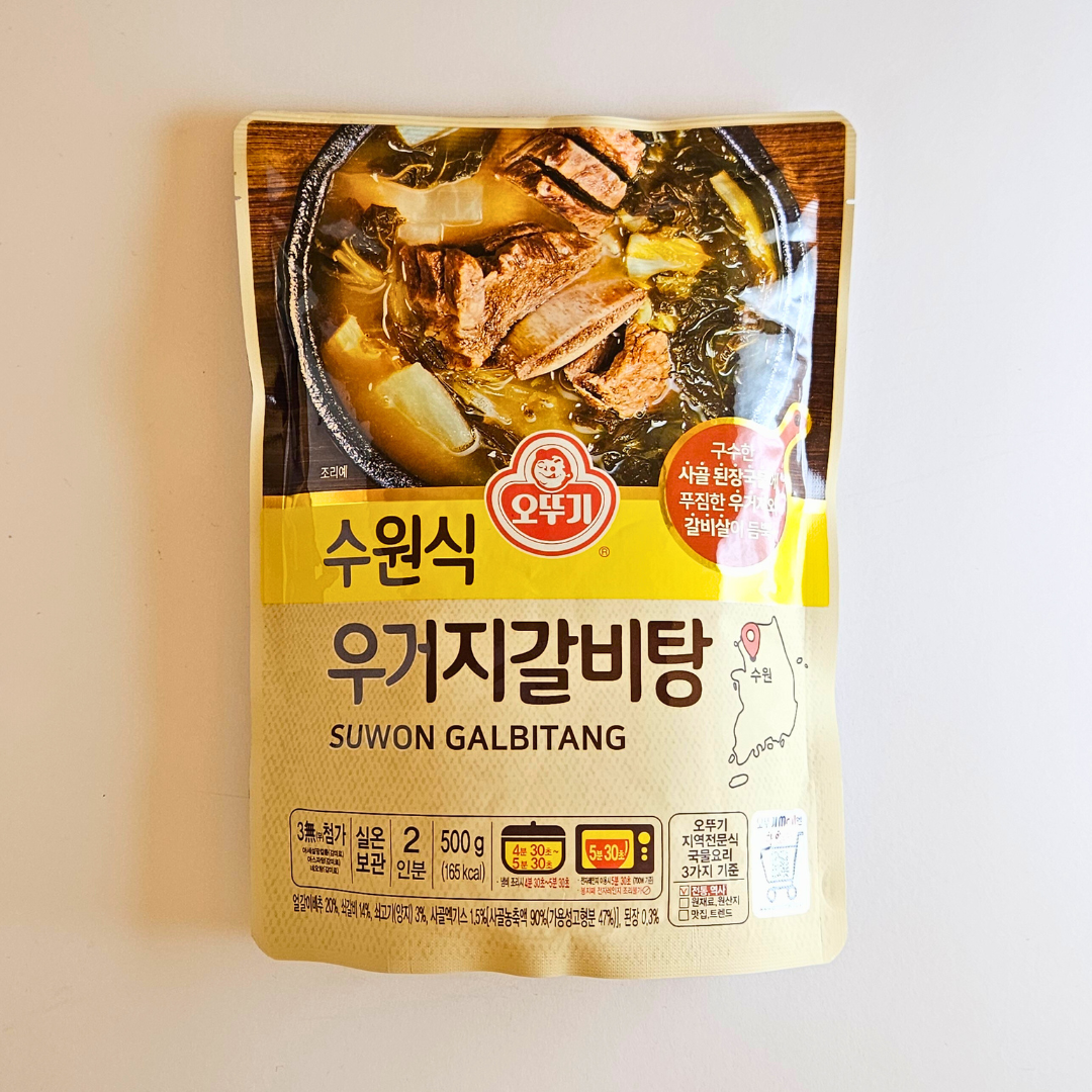 오뚜기 우거지갈비탕 수원식 500G(OTG 水源牛肋骨汤 500G)