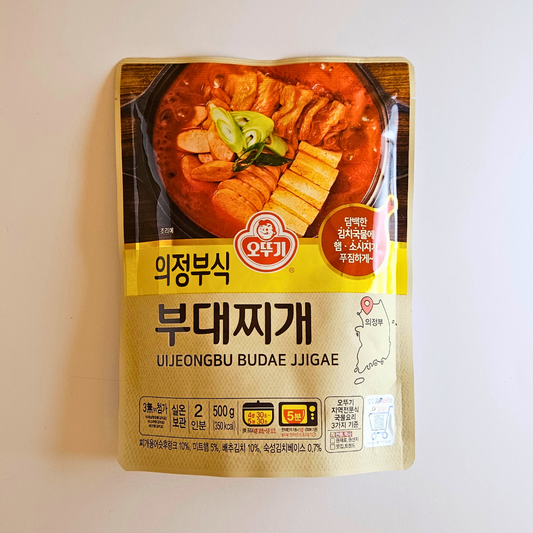 오뚜기 의정부식 부대찌개 500G(不倒木高级炖香肠 500G)