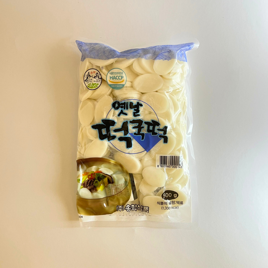 송학 쌀떡국떡 500G(SH年糕切片500G)