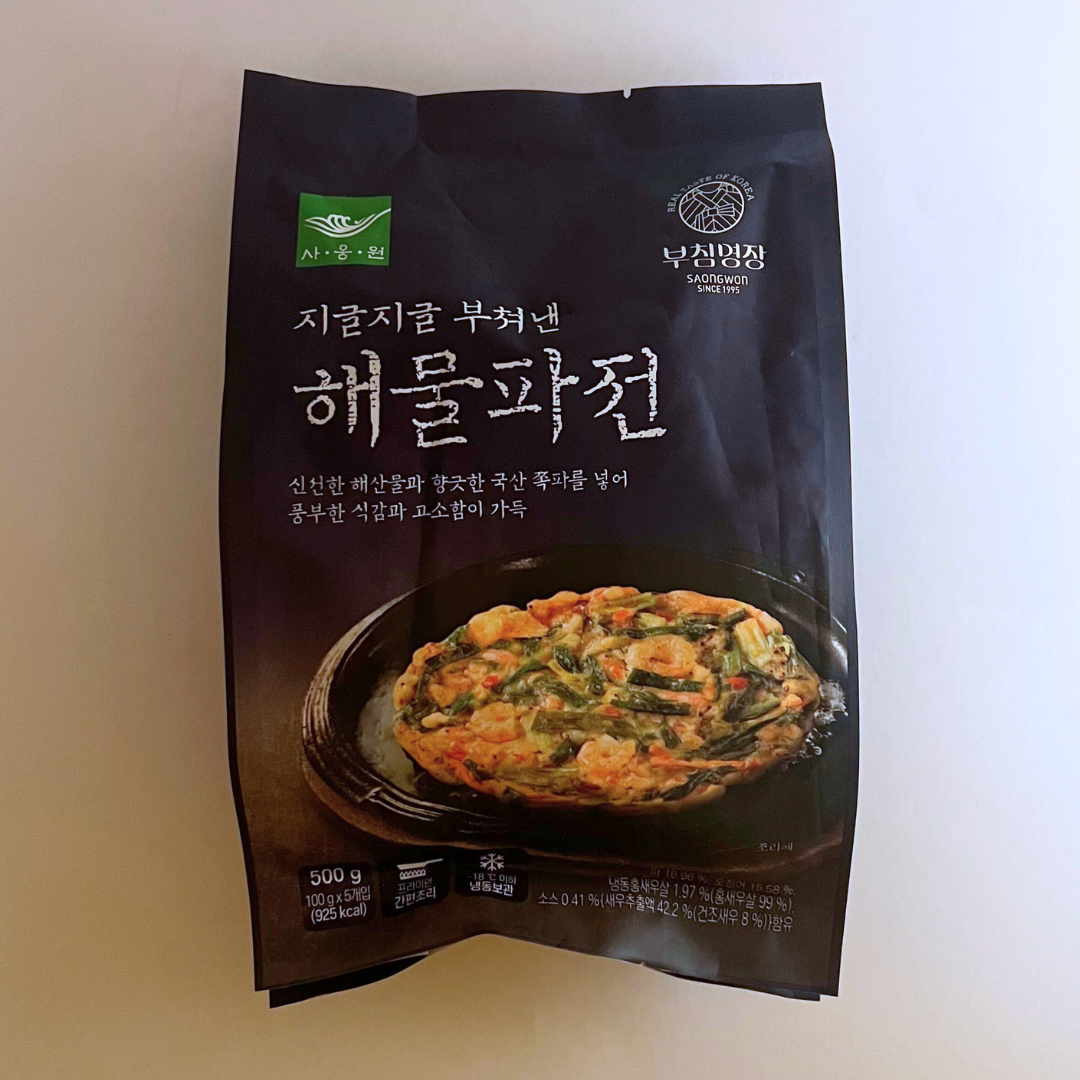 사옹원 해물파전 500G(SOW Seafood Korean Pancake 500G)