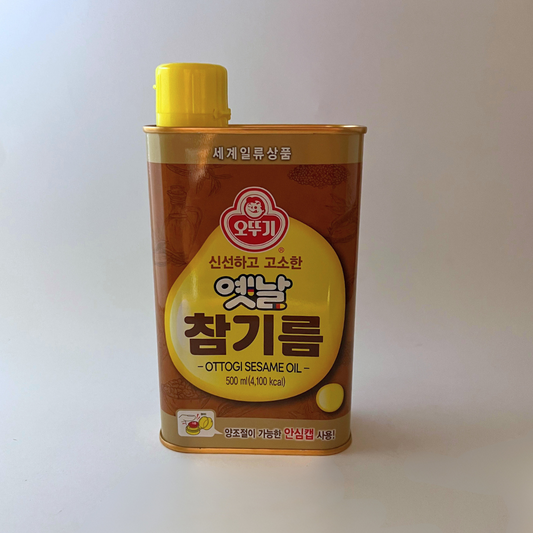 오뚜기 옛날 참기름 500ML(OTG 芝麻油(CAN) 500ML)