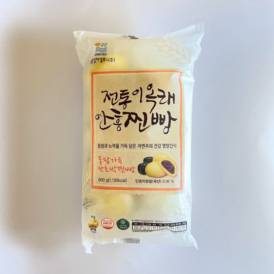 전통옥래 안흥찐빵 단호박 500g(AH 甜南瓜面包 500g)