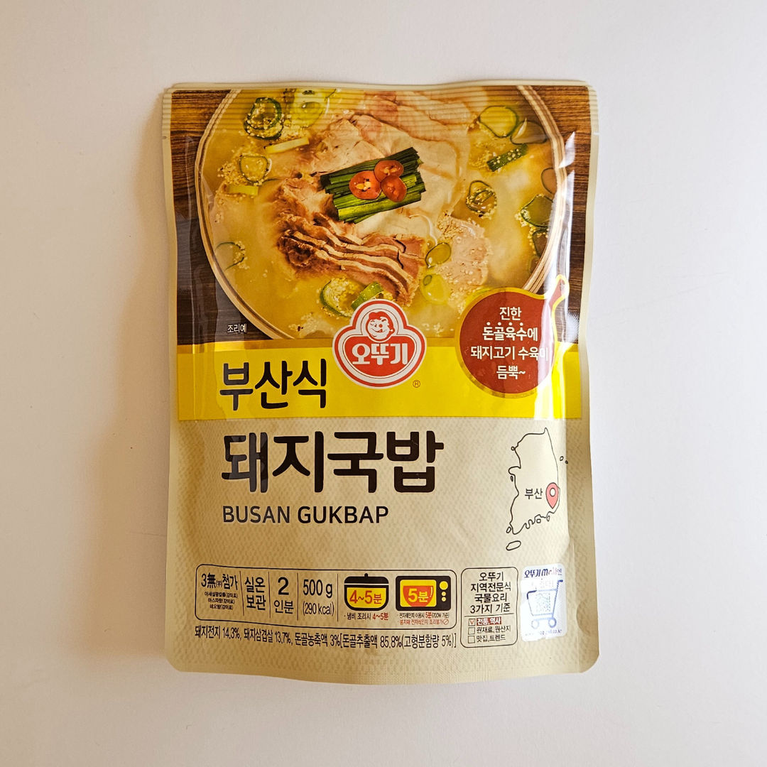 오뚜기 부산식 돼지국밥 곰탕 500g(OTG 猪骨汤 500g)