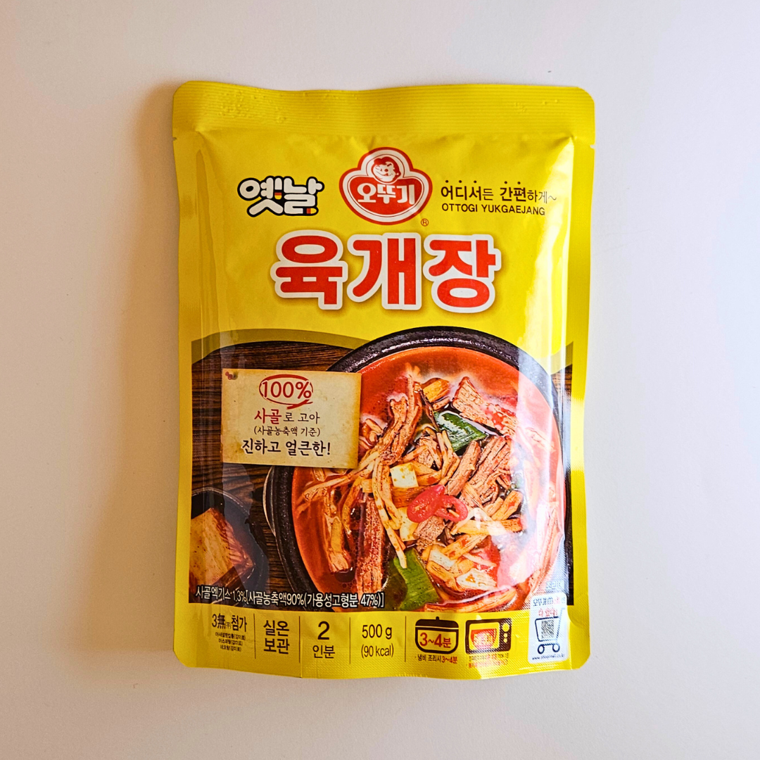 오뚜기 육개장 500g(OTG 麻辣牛肉汤 500g)