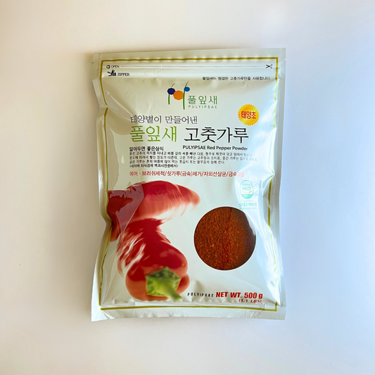 풀잎새 고추ラ루 김치용 500g(PLS 辣椒粉粗 500G)