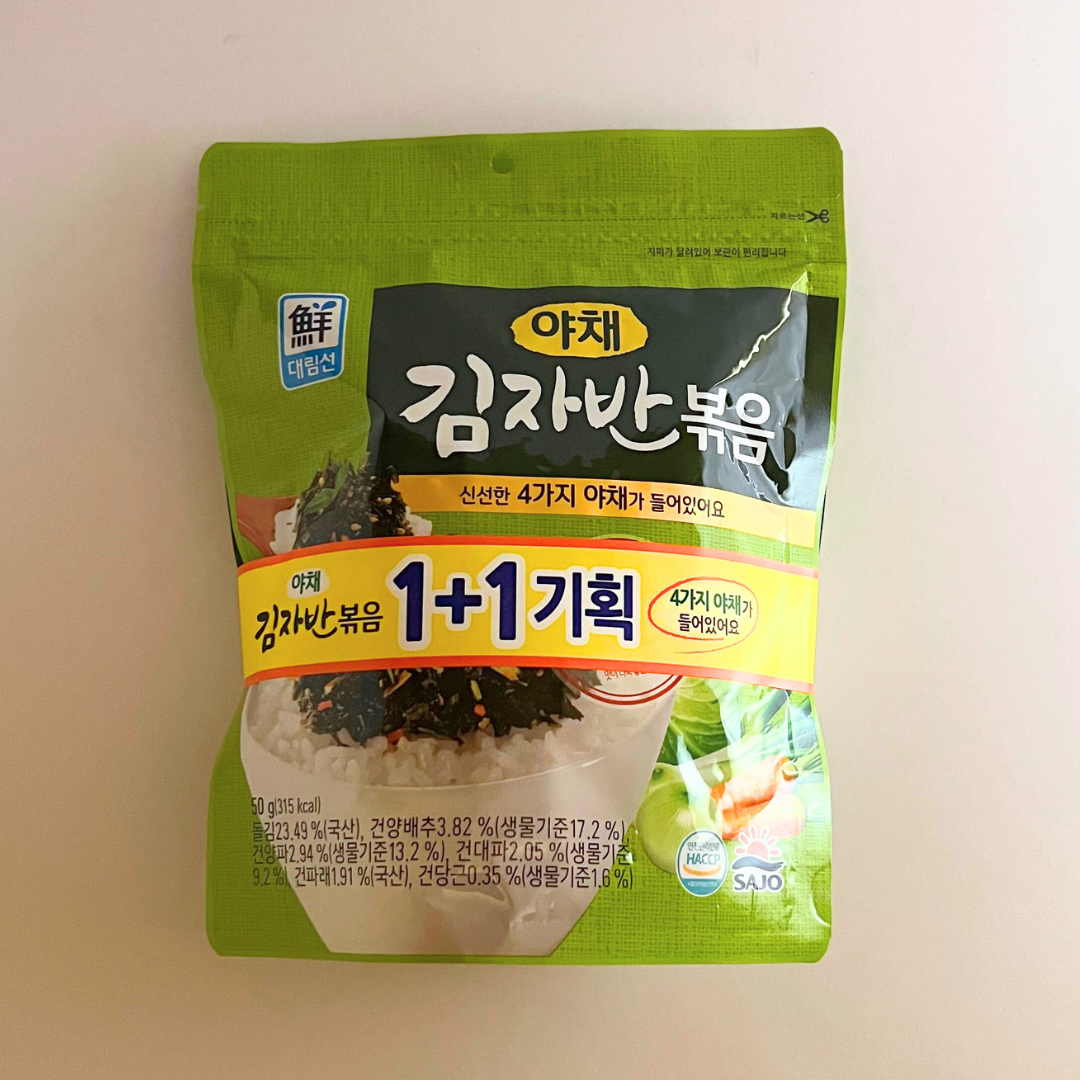 대림 야채 김자반 50g*2(DR Roasted/Seasoned Laver 50g*2)