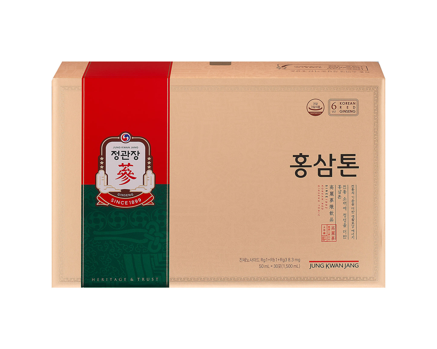 정관장 홍삼톤 오리진 50ml*30(KGC韩国红参补品原产地50ml*30)