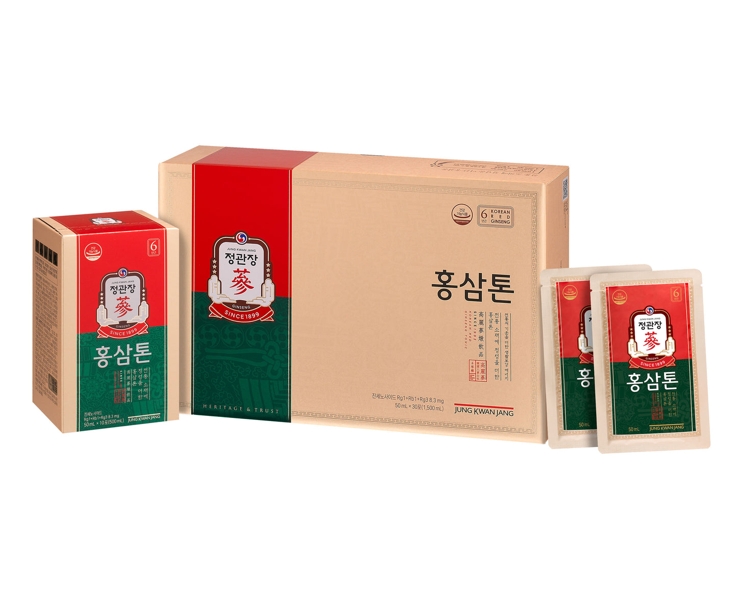 정관장 홍삼톤 오리진 50ml*30(KGC韩国红参补品原产地50ml*30)