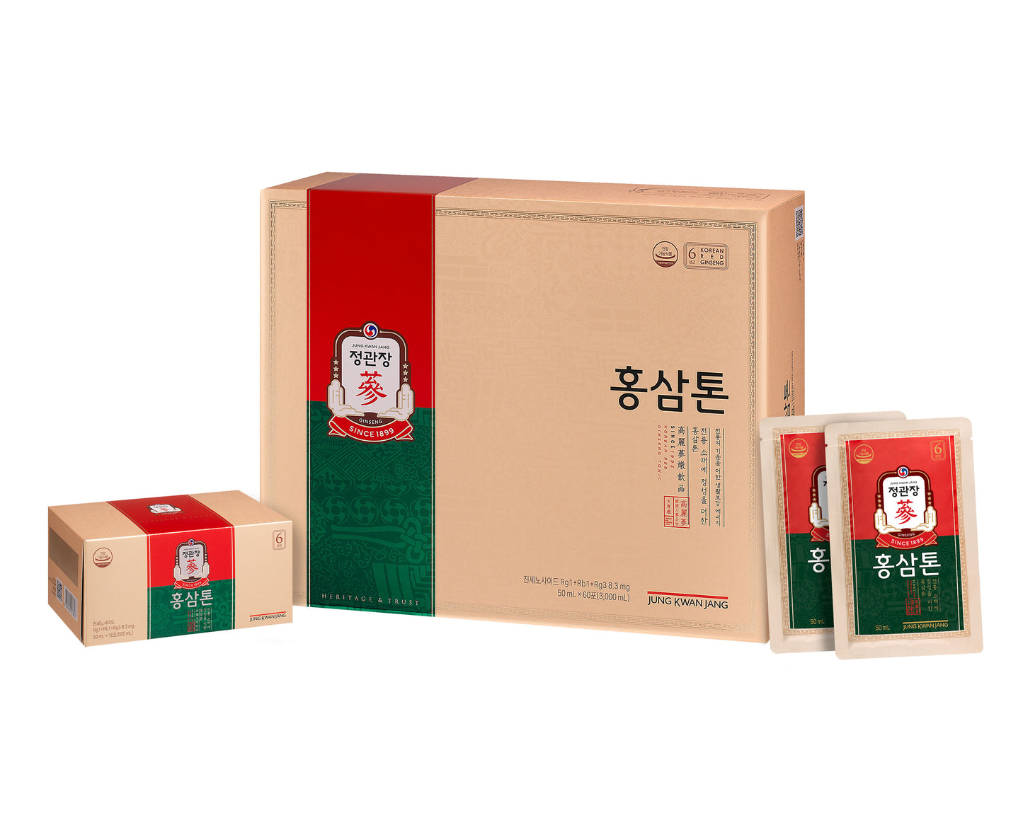 정관장 홍삼톤 오리진 50ml*60(KGC韩国红参补品原产地50ml*60)