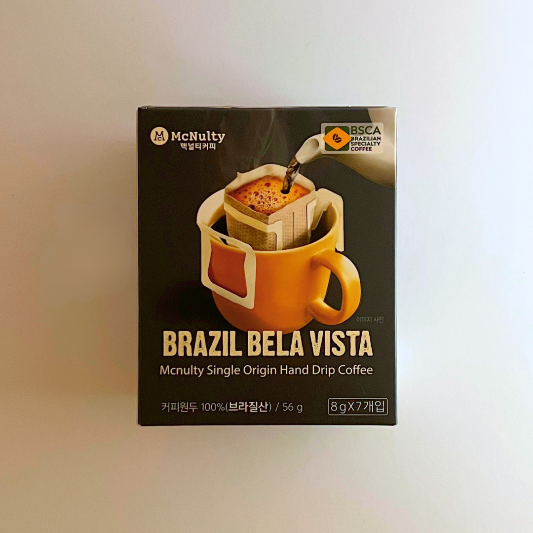 맥널티 드립커피 브라질 벨라비스타 56G(8G*7)(MT HANDDRIP BRAZIL BELAVISTA 56G(8G*7))