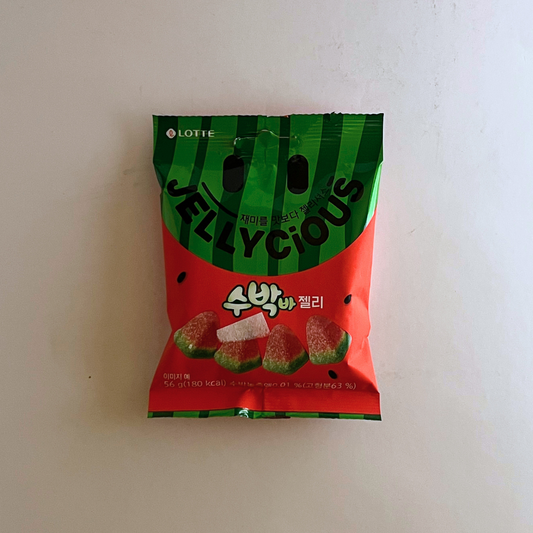 롯데 수박바젤리 56g(LT Watermelon Jelly 56g)