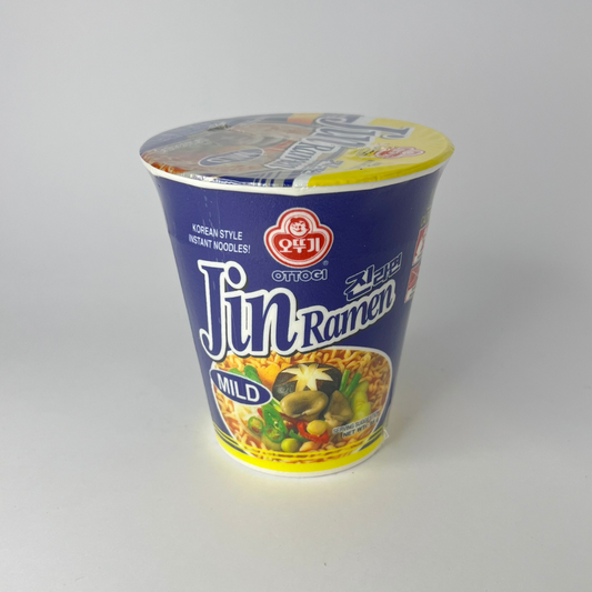 오뚜기 진라면 컵(순한맛) 65g(OTG Jin Ramen Cup(Mild) 65g)[SINGLE]