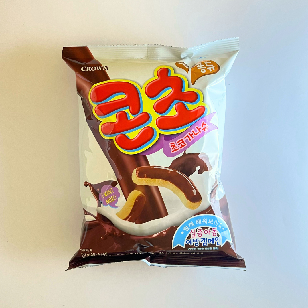 크라운 콘초 66g(皇冠玉米66g)