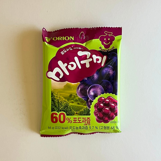 오리온 마이구미 포도 66g(Orion My Gummy Grape 66g)