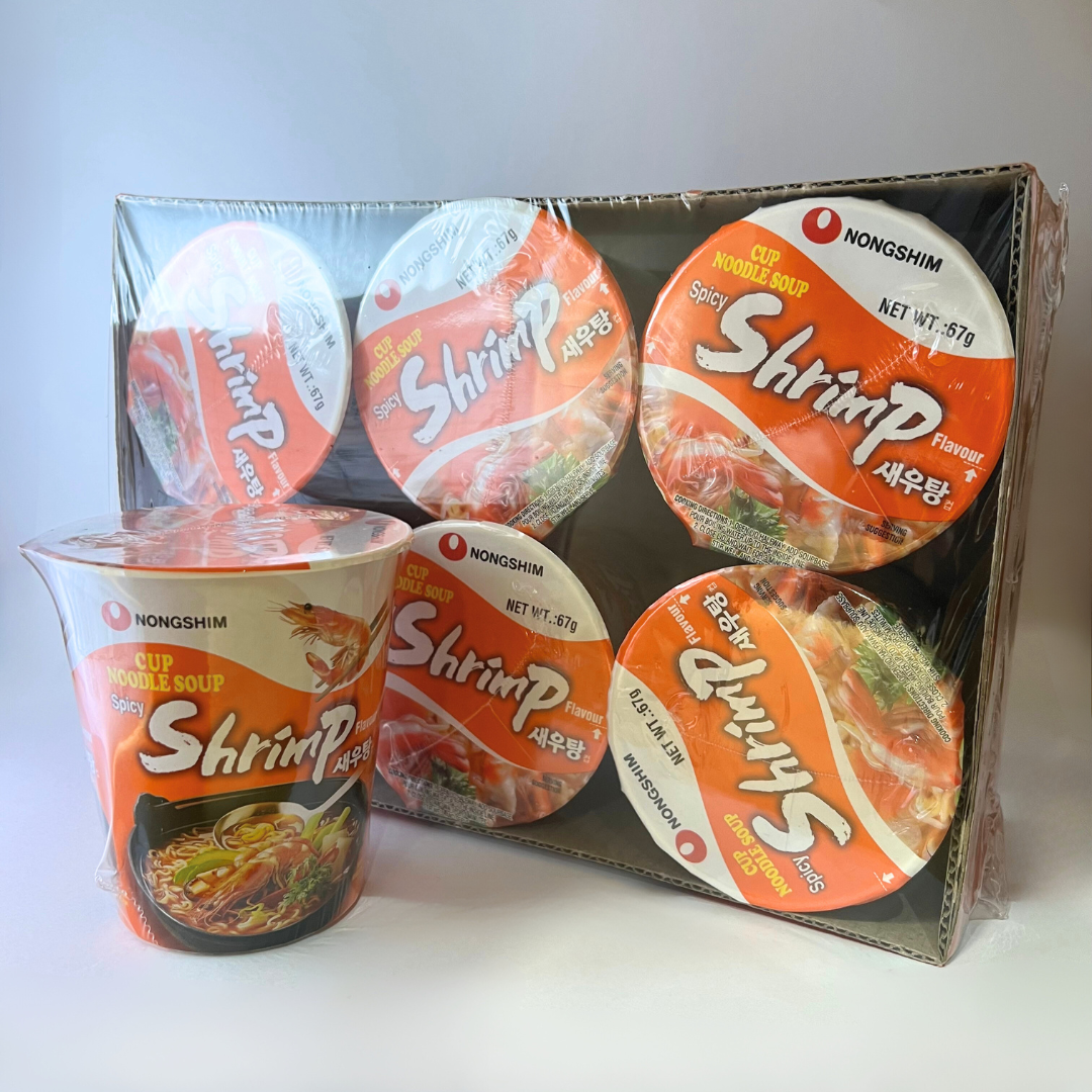 농심 새우탕컵 67g*6(NS Shrimp Noodle Cup 67g*6)[MULTI]