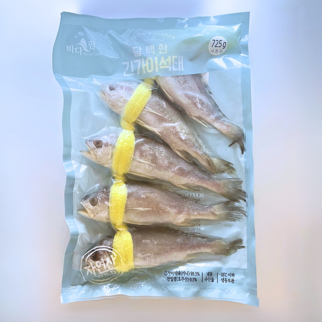 바다팜 담백한 긴가이석태 725G(DF Yellow Croaker 725G)