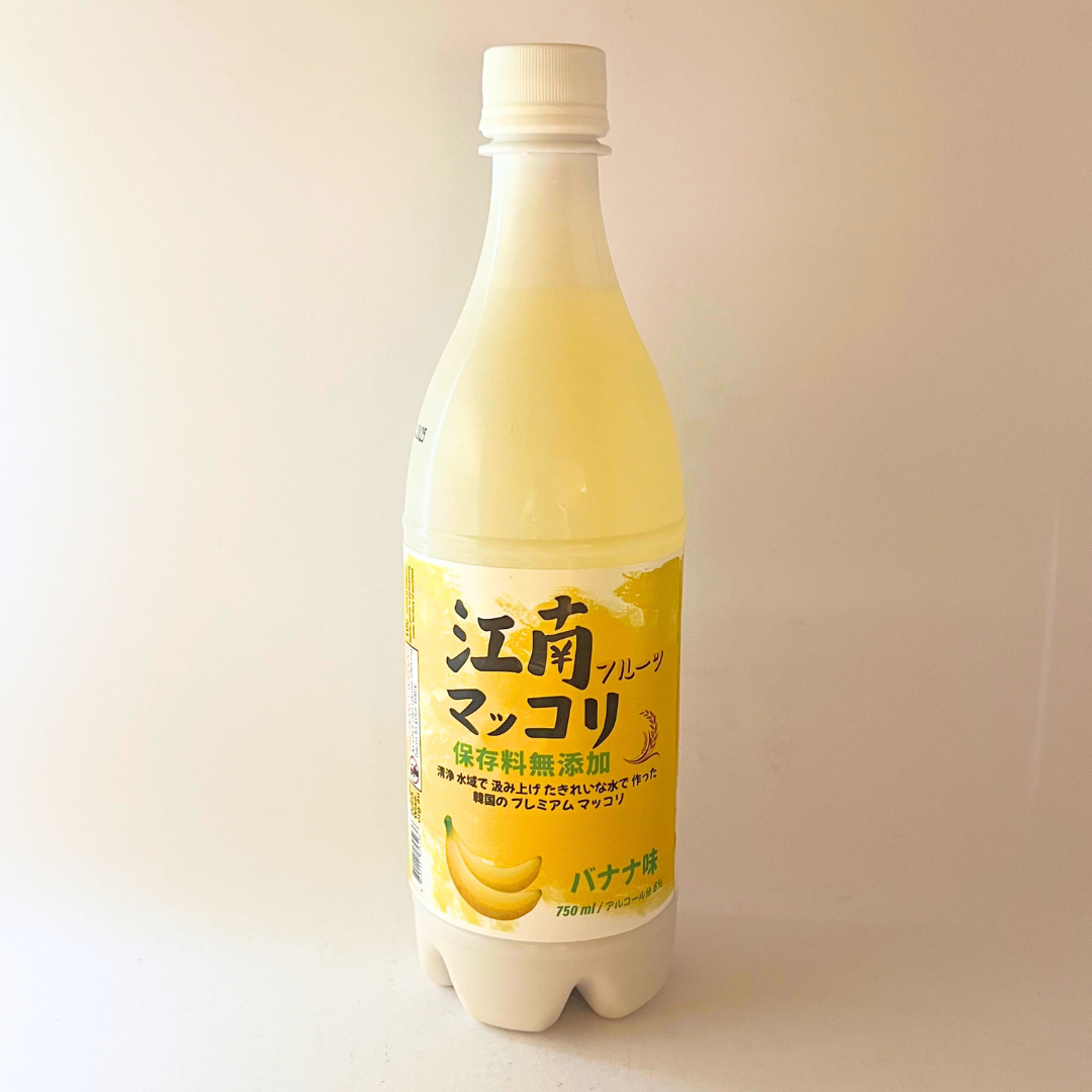 강남막걸리 바나나막걸리 750ml(GN Rice Wine Banana 750ml)