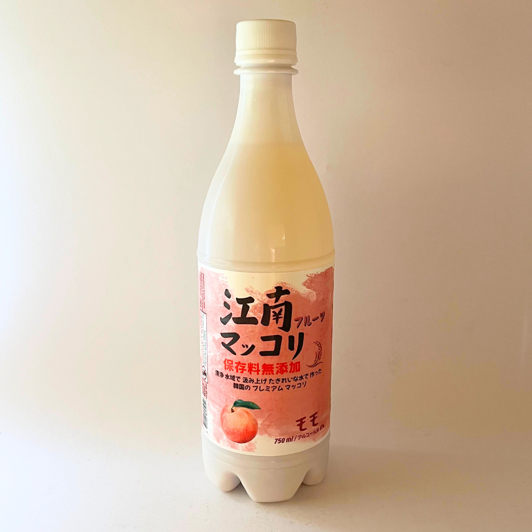 강남막걸리 복숭아막걸리 750ml(GN Rice Wine Peach 750ml)