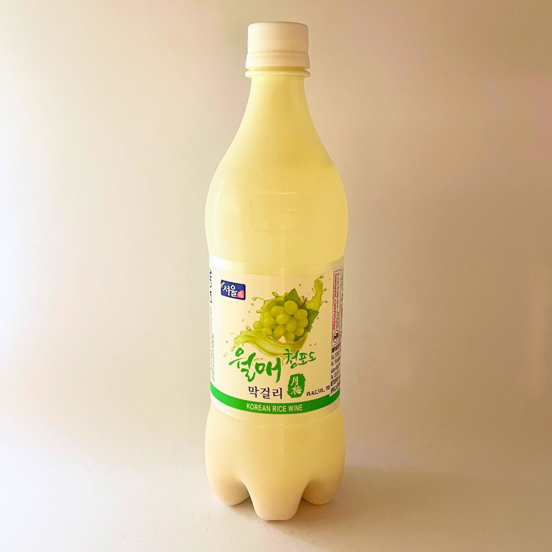 월매 청포도 막걸리 750ml(JS Walmae Green Grape Rice Wine 750ml)