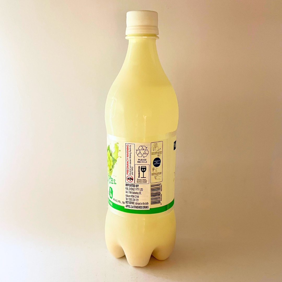 월매 청포도 막걸리 750ml(JS Walmae Green Grape Rice Wine 750ml)