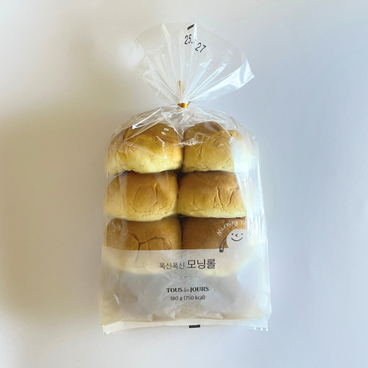 뚜레쥬르 폭신폭신 모닝롤 8P 180G(TJ Bread 早餐面包 180G)